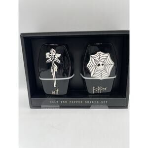 Disney Nightmare Before Christmas Jack Skellington Salt And Pepper Shaker Set